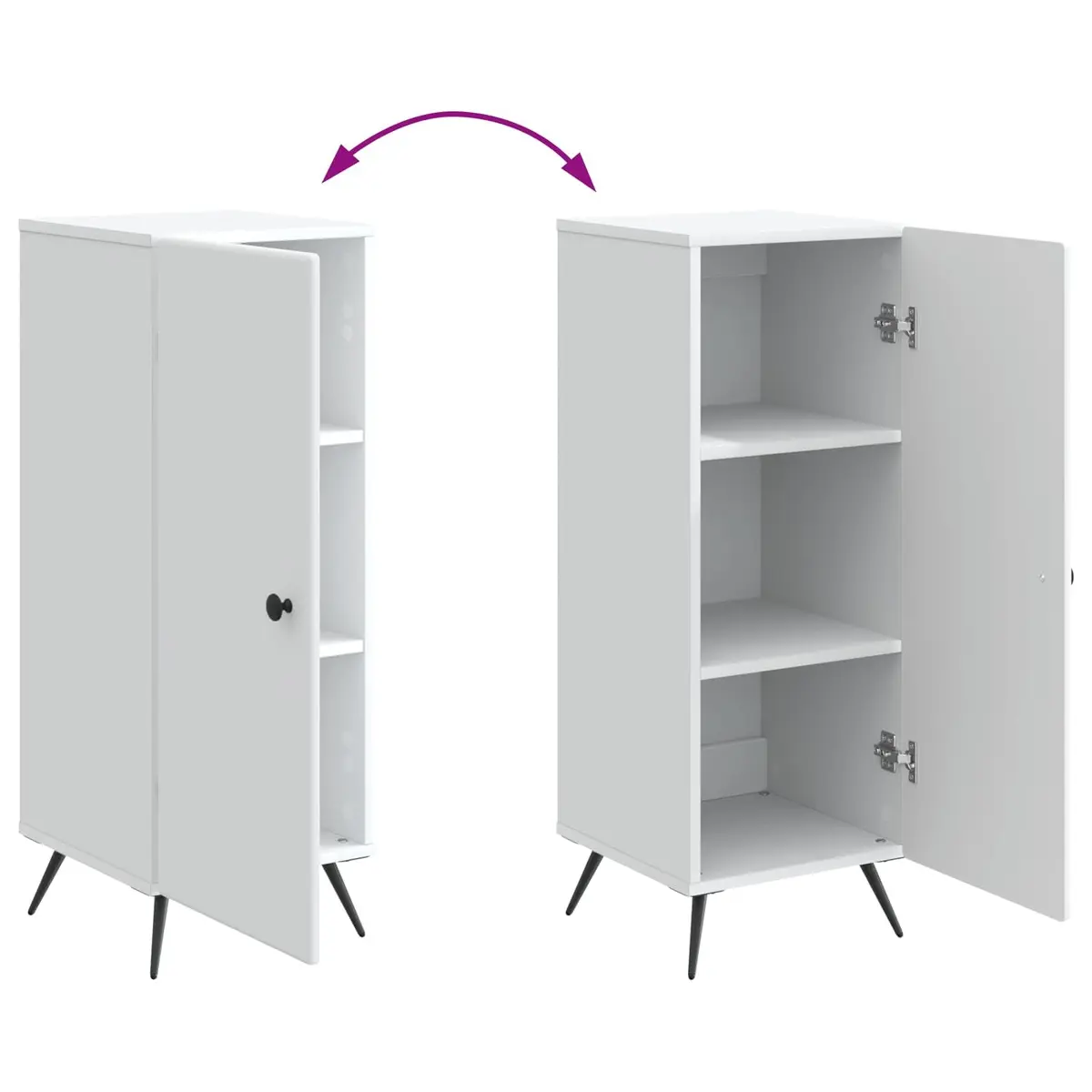 White Sideboard Buffet for Dining Spaces