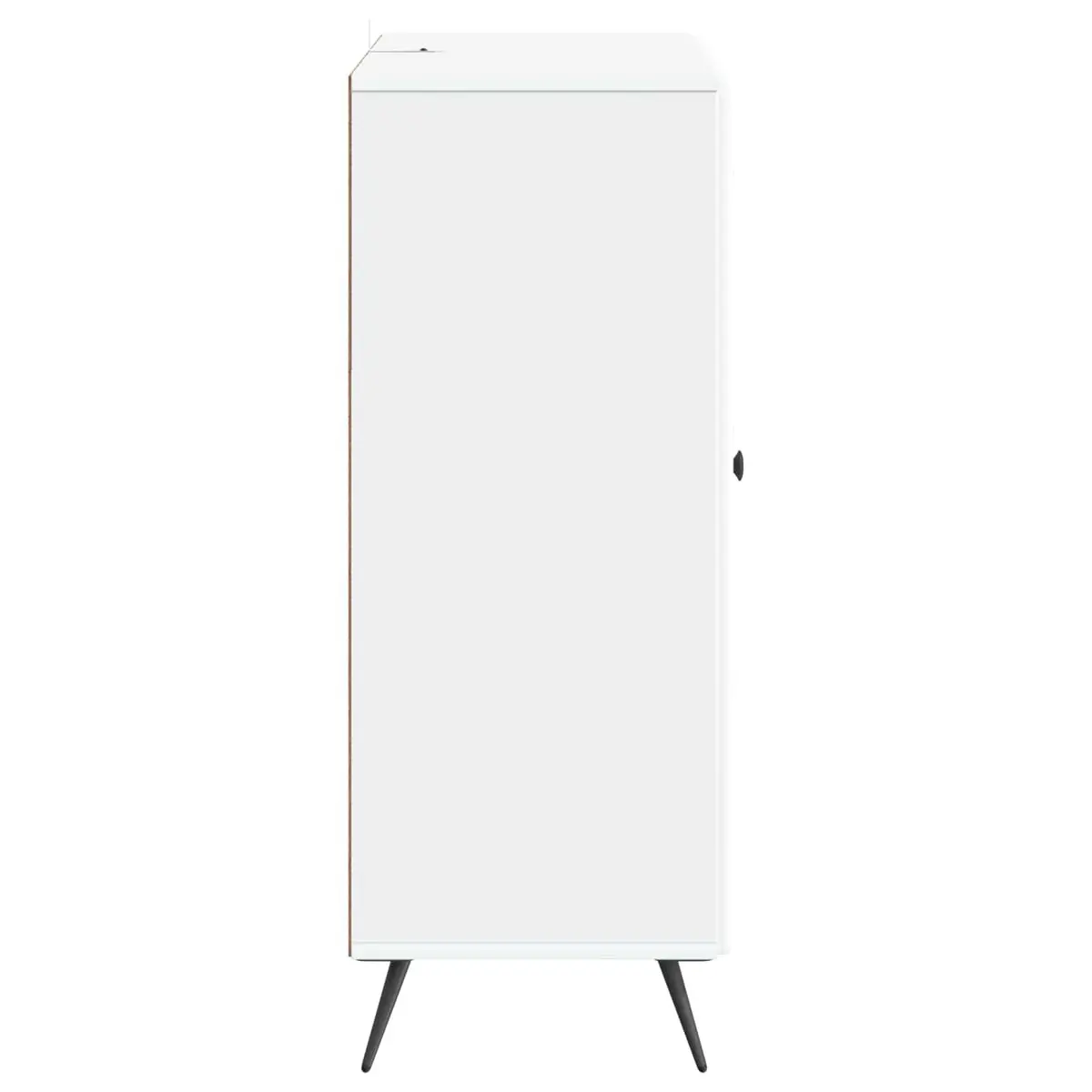 White Sideboard Buffet Storage Cabinet Dining Room Furniture 66x34.5x90cm