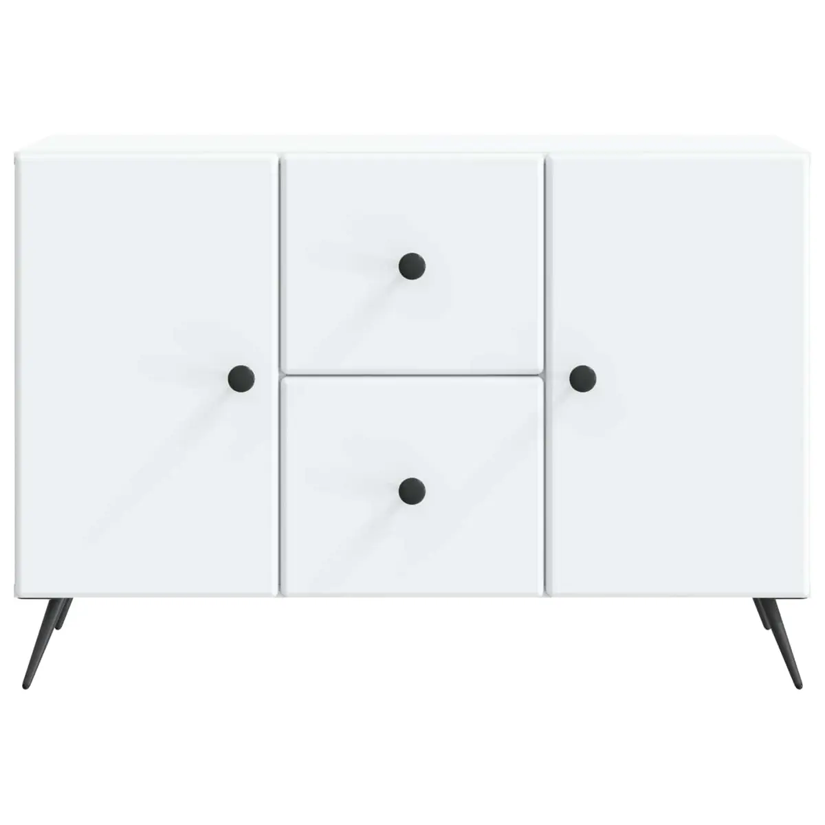 White Sideboard Buffet Storage Cabinet