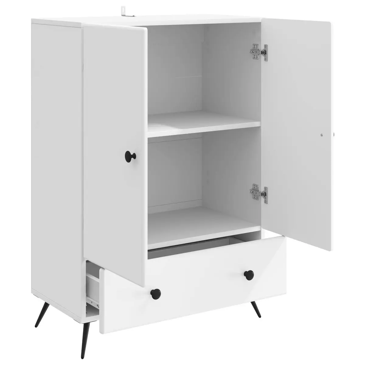White Sideboard Buffet for Living Spaces