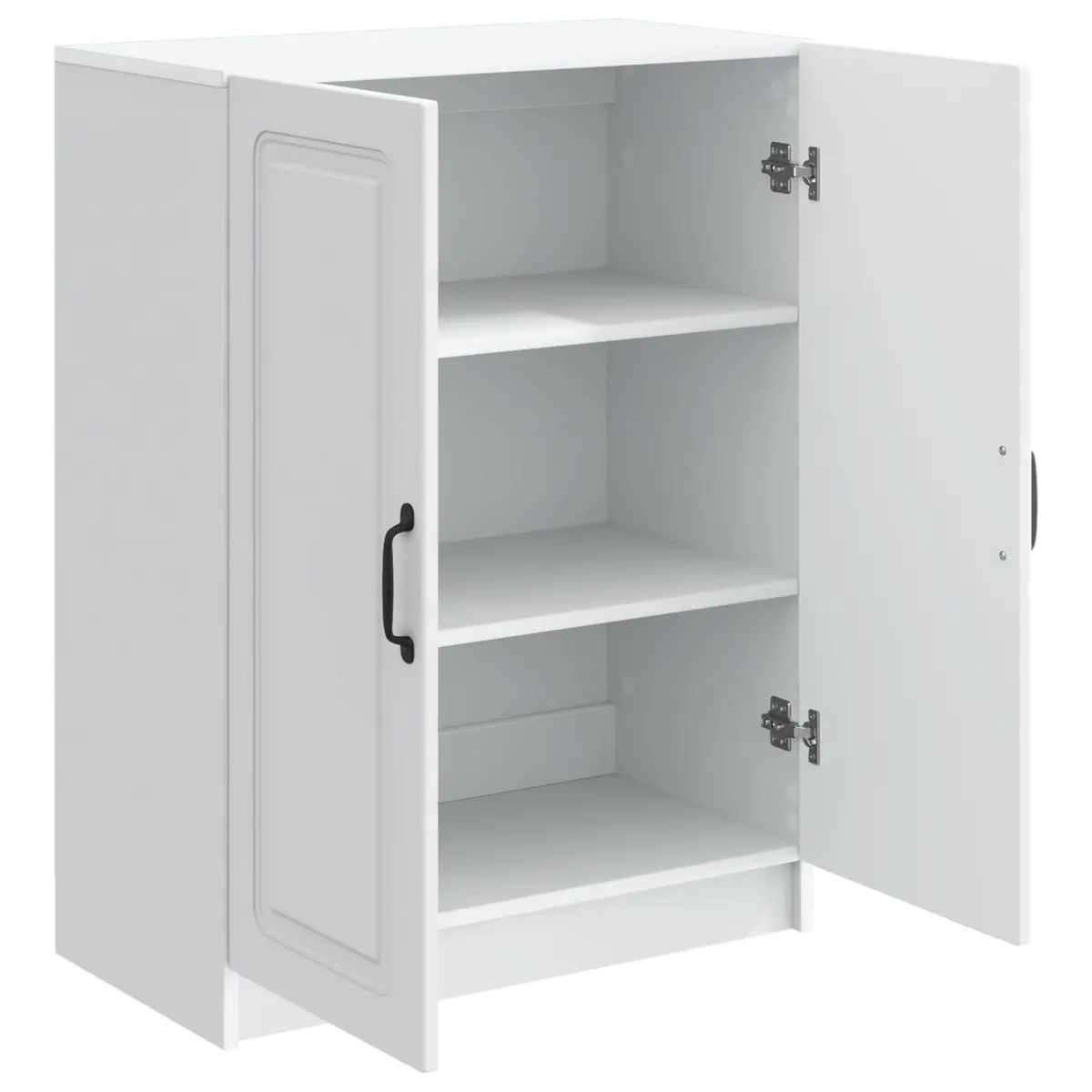 White Sideboard Storage Cabinet for Living Spaces