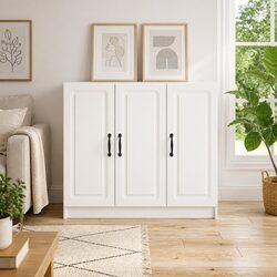 Modern White Sideboard Storage Cabinet for Your Home