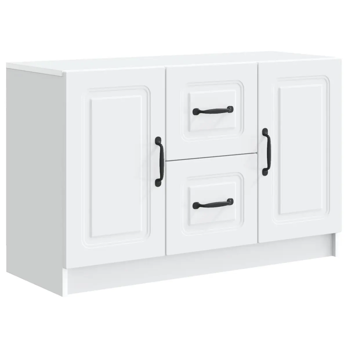 Modern White Sideboard Storage Cabinet Dining Room Buffet Organizer Lounge