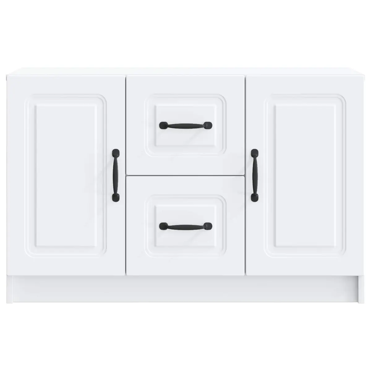 Modern White Sideboard Storage Cabinet Dining Room Buffet Organizer Lounge