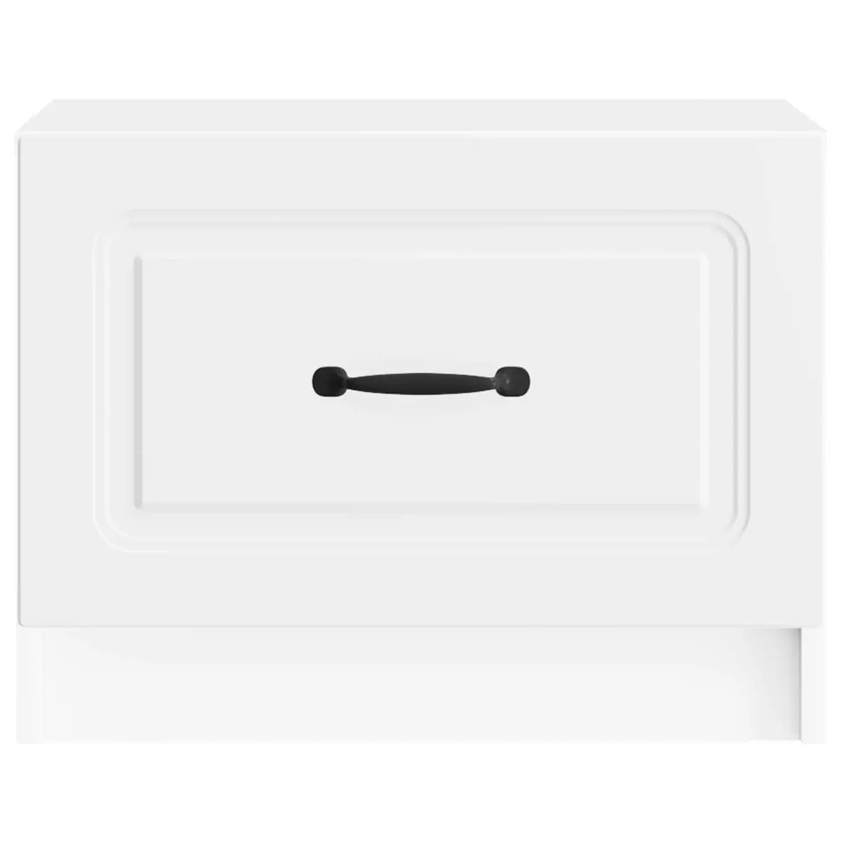 Coffee Table with Storage Drawer in White