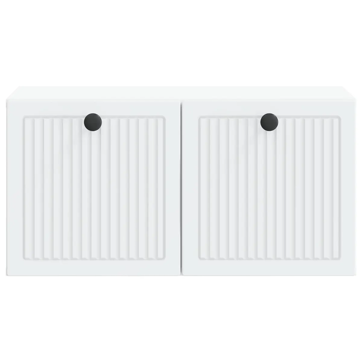 Wall-Mounted TV Cabinet in White