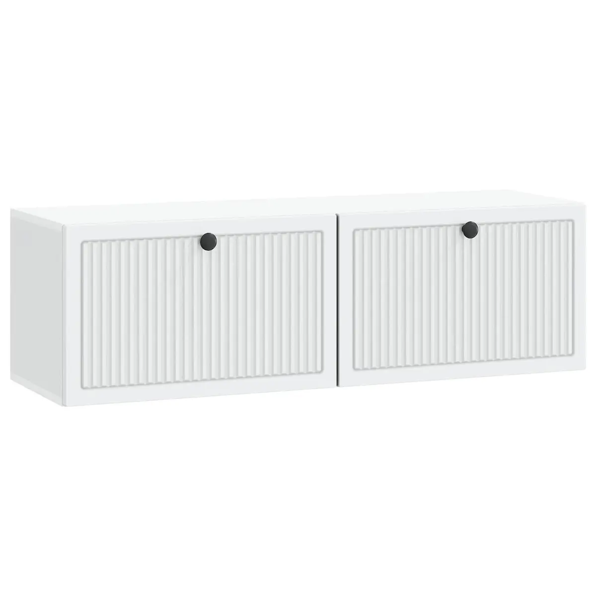 Wall-Mounted TV Cabinet White 98 x 31 x 30 cm Engineered Wood