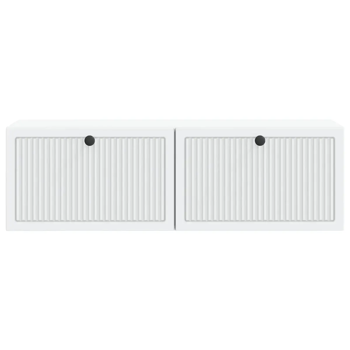 Wall-Mounted TV Cabinet White 98 x 31 x 30 cm Engineered Wood