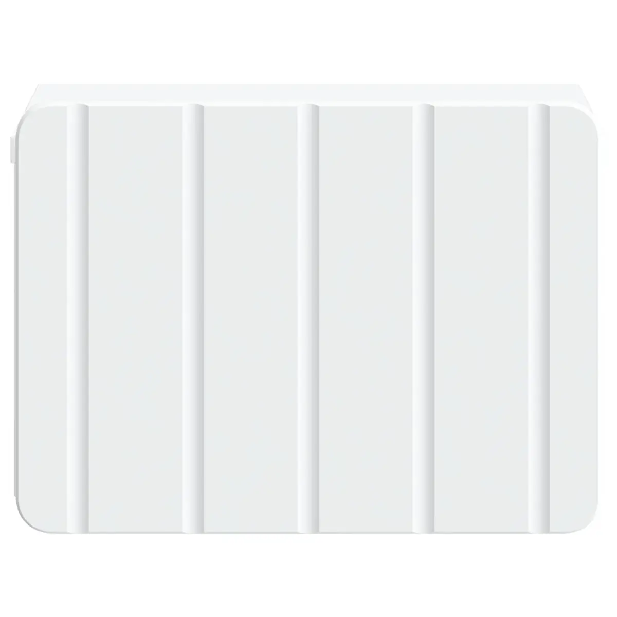 Wall-Mounted Bedside Cabinet White Vintage-Inspired Contemporary 33 x 34.5 x 24 cm Engineered Wood