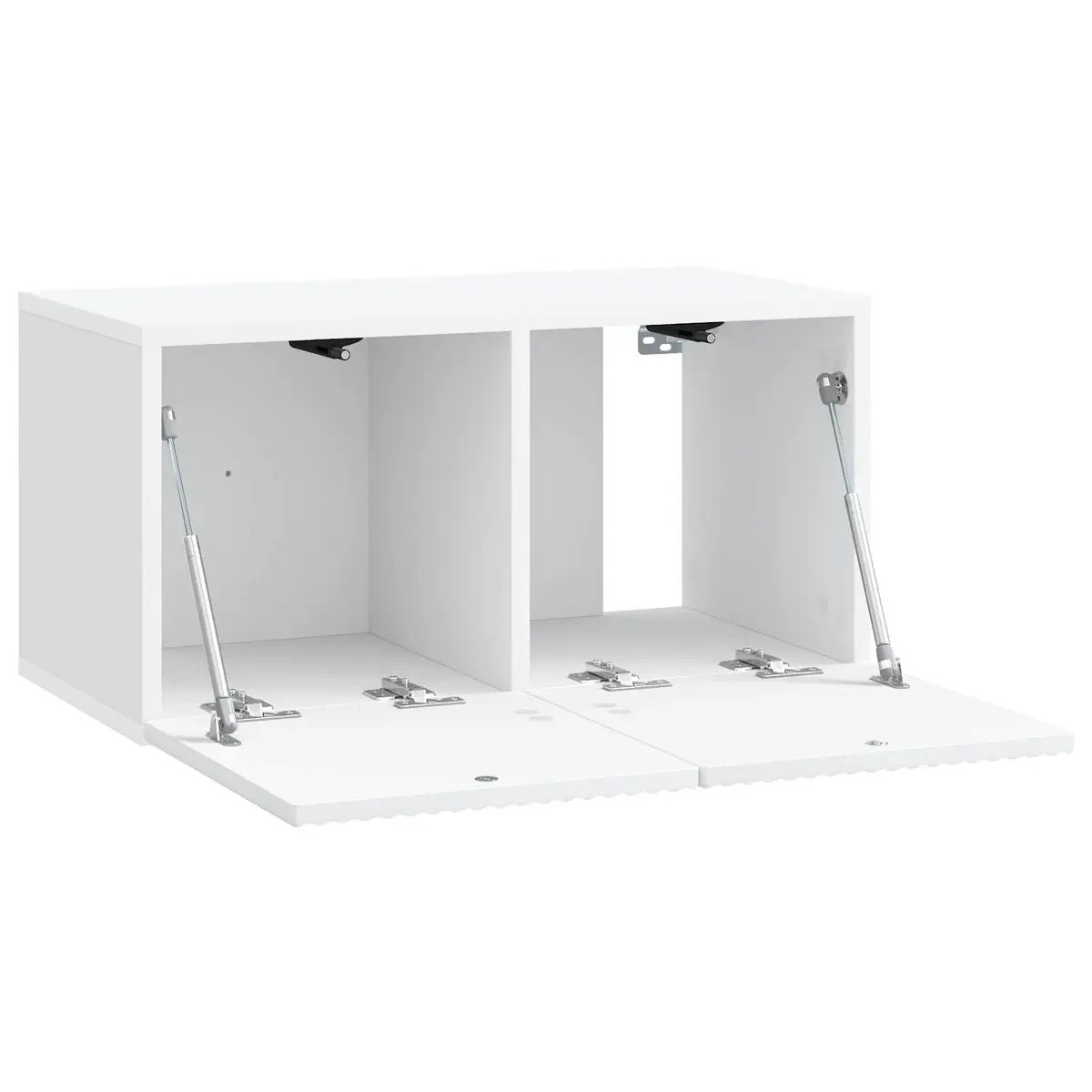 Wall-Mounted TV Cabinet White Modern 59.5 x 31 x 30 cm Engineered Wood