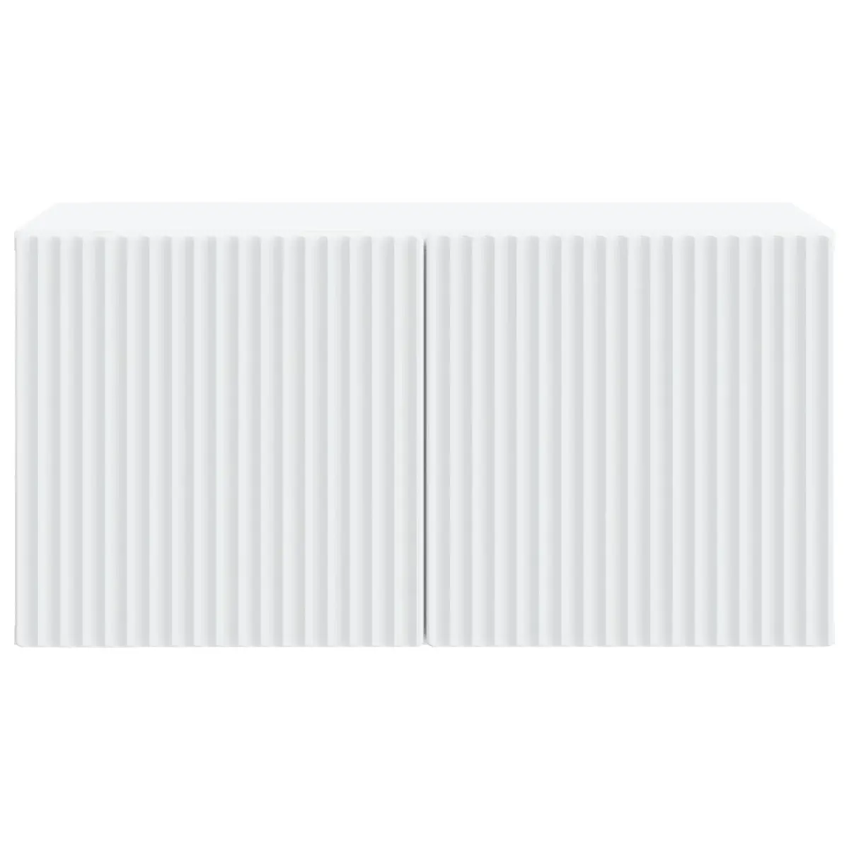 Wall-Mounted TV Cabinet White Modern 59.5 x 31 x 30 cm Engineered Wood