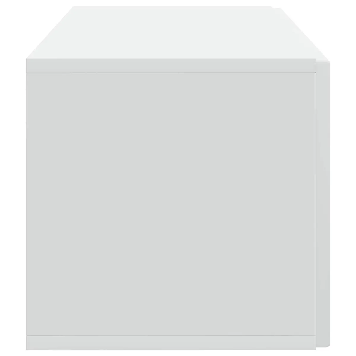 Wall-Mounted TV Cabinet White Modern 59.5 x 31 x 30 cm Engineered Wood