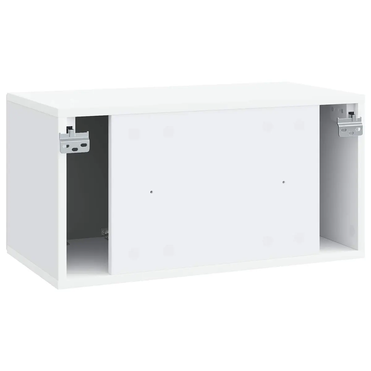 Wall-Mounted TV Cabinet White Modern 59.5 x 31 x 30 cm Engineered Wood