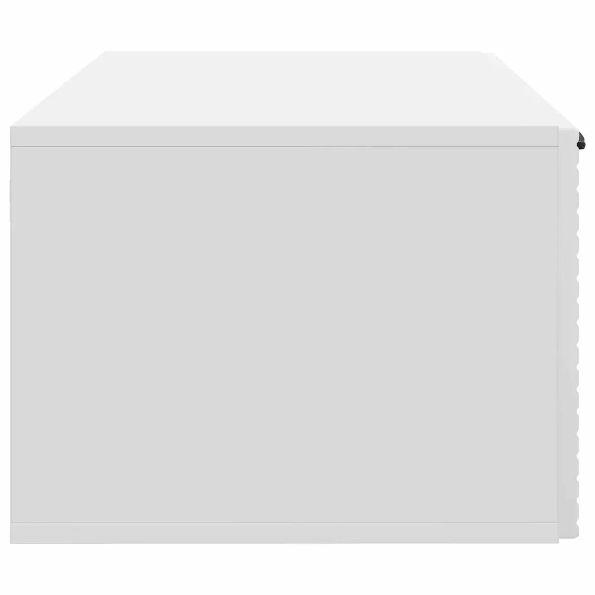 Wall-Mounted TV Cabinet in White 59.5 x 41 x 30cm