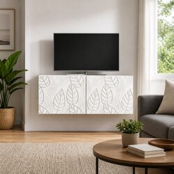 Stylish Wall-Mounted TV Cabinet for Living Room