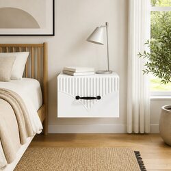 Elegant Wall-Mounted Bedside Cabinet for Modern Spaces