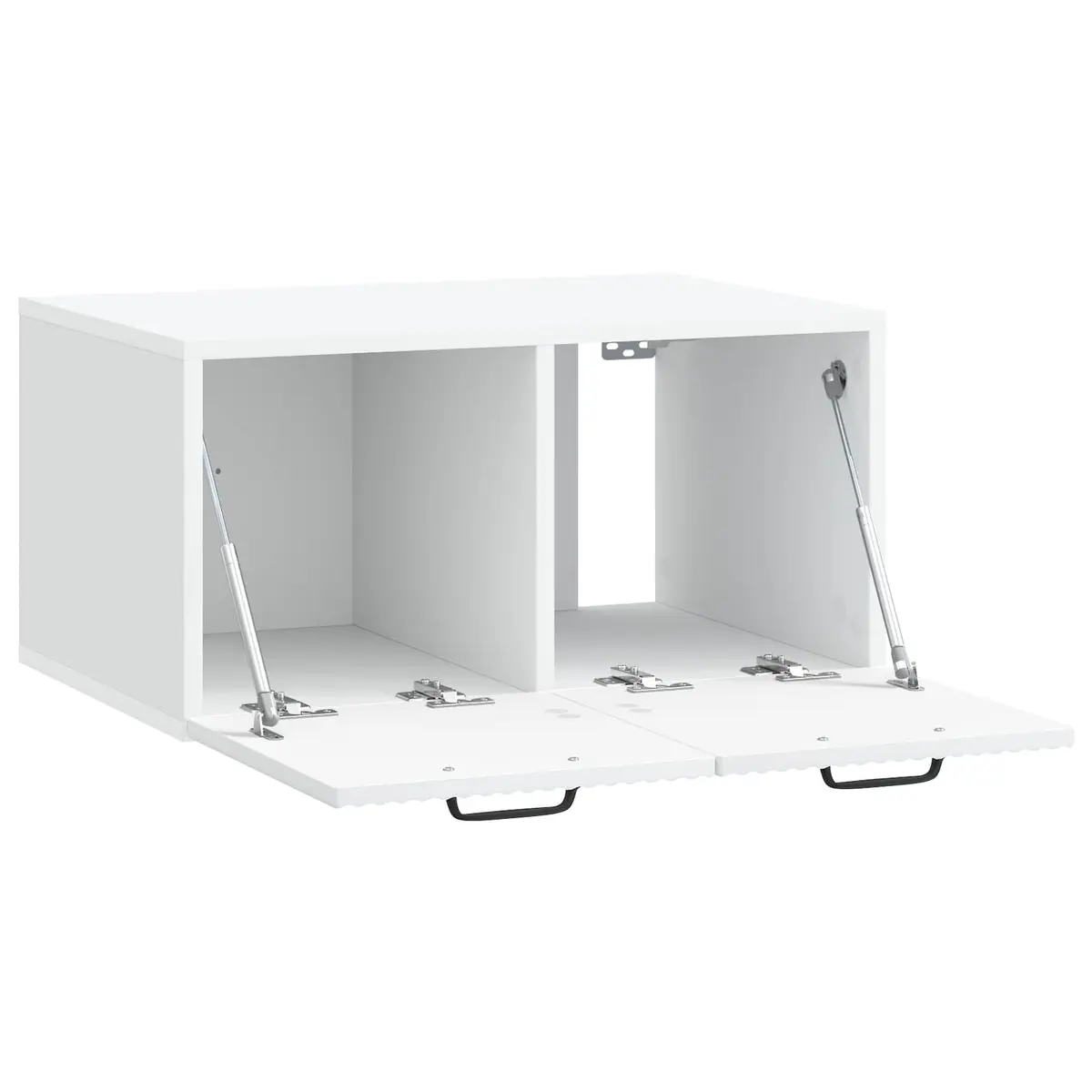 Wall-Mounted TV Cabinet White Modern 59.5 x 41 x 30 cm Engineered Wood
