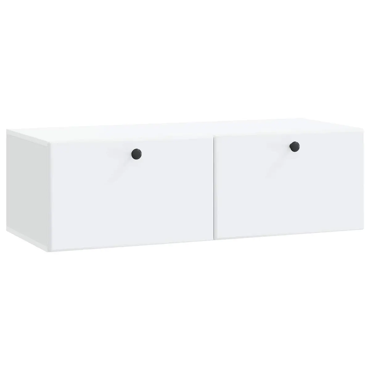 Wall-Mounted TV Cabinet White 98 x 41 x 30 cm Engineered Wood