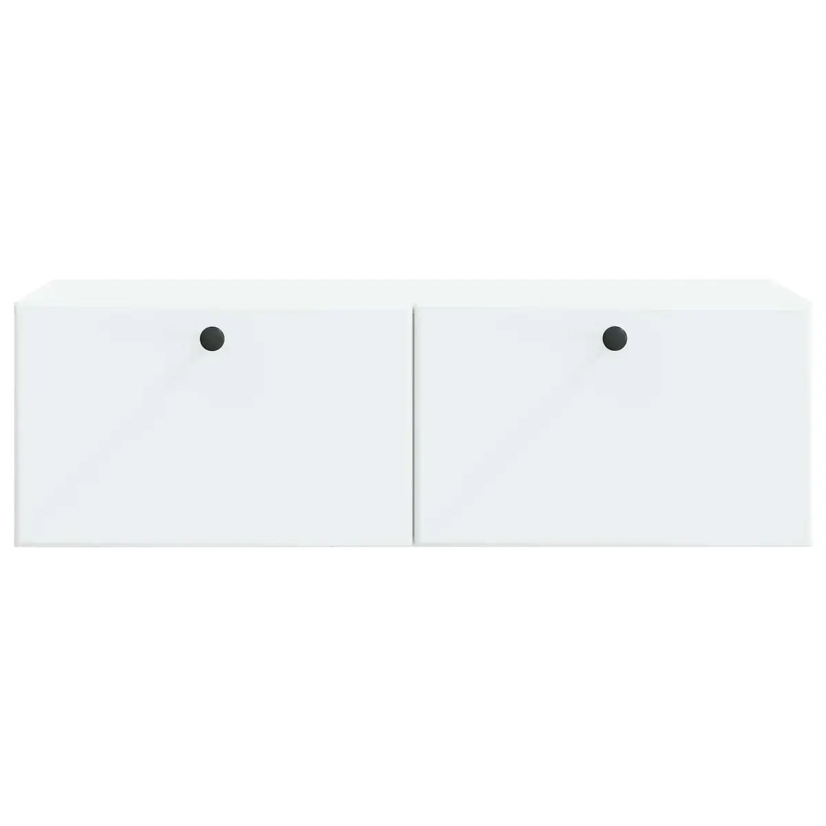 Wall-Mounted TV Cabinet White 98 x 41 x 30 cm Engineered Wood