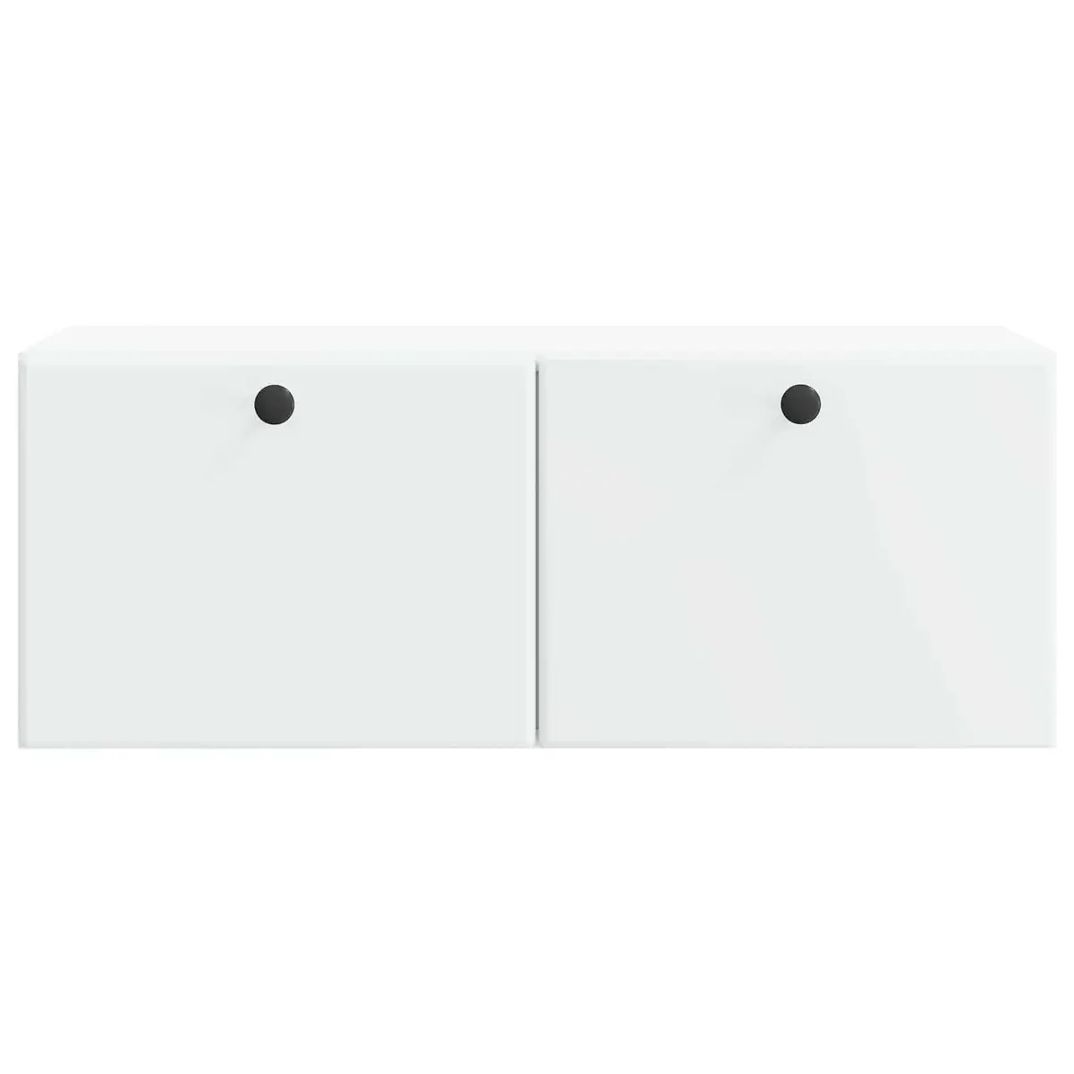 Wall-Mounted TV Cabinet White 78.5 x 31 x 30 cm Engineered Wood Storage Unit