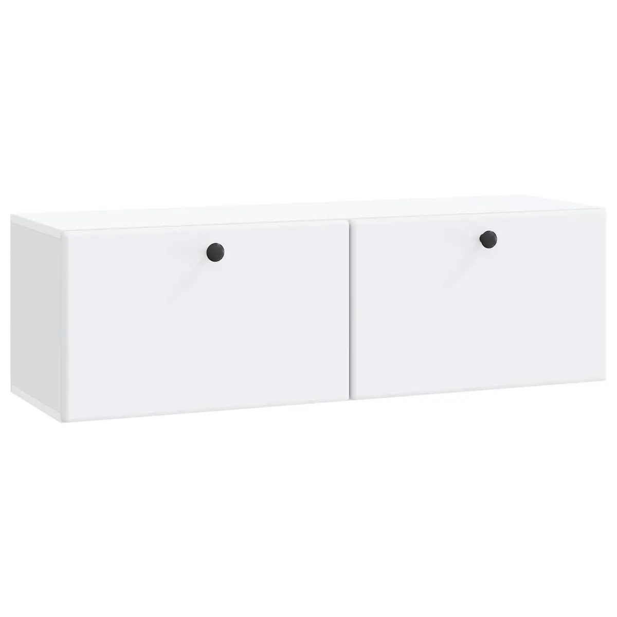 Wall-Mounted TV Cabinet 98 x 31 x 30 cm Storage Unit Living Room Organiser