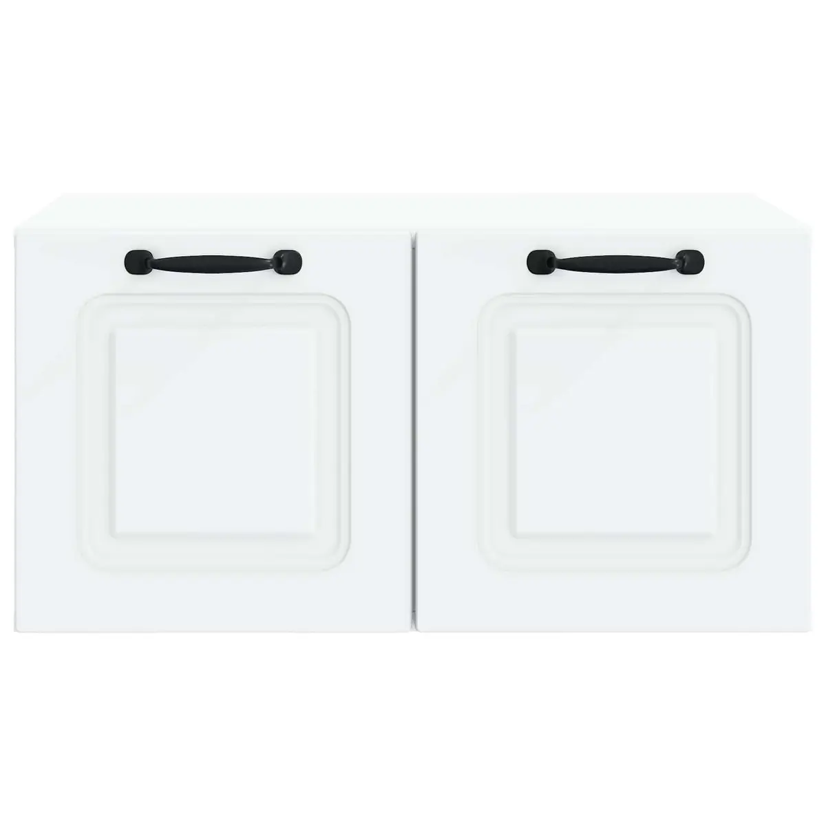 Wall-Mounted TV Cabinet in White