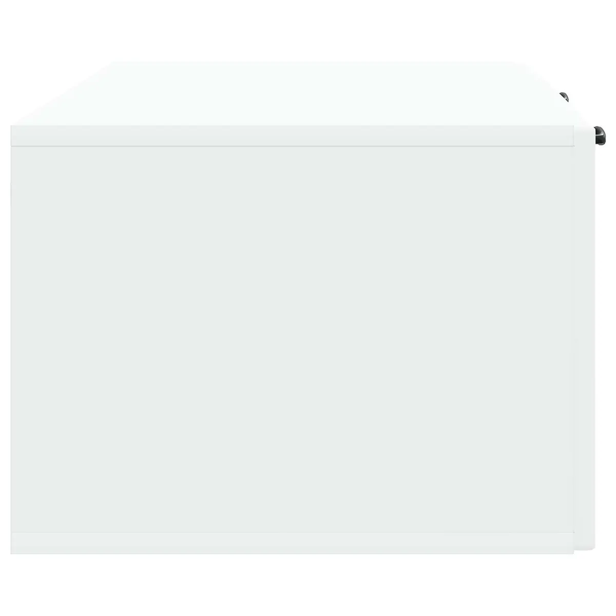 Wall-Mounted TV Cabinet White Engineered Wood 98 x 41 x 30 cm