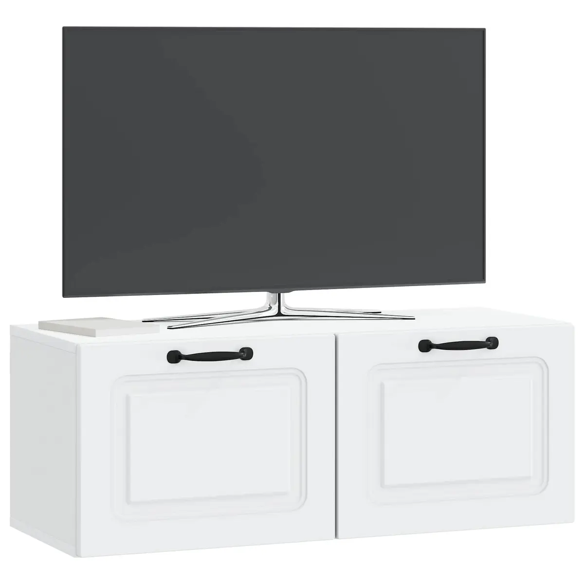 Wall-Mounted TV Cabinet White 78.5 x 31 x 30 cm Engineered Wood