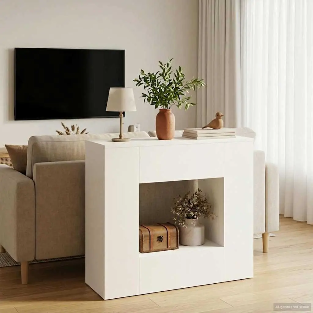 Console Table 82x29x74cm Entryway Living Room Display Storage Shelves Drawers