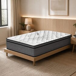 Comfortable 5 Zone Pocket Spring Mattress with Euro Top