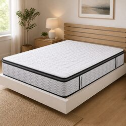 King Pocket Spring Mattress with Latex Foam Comfort