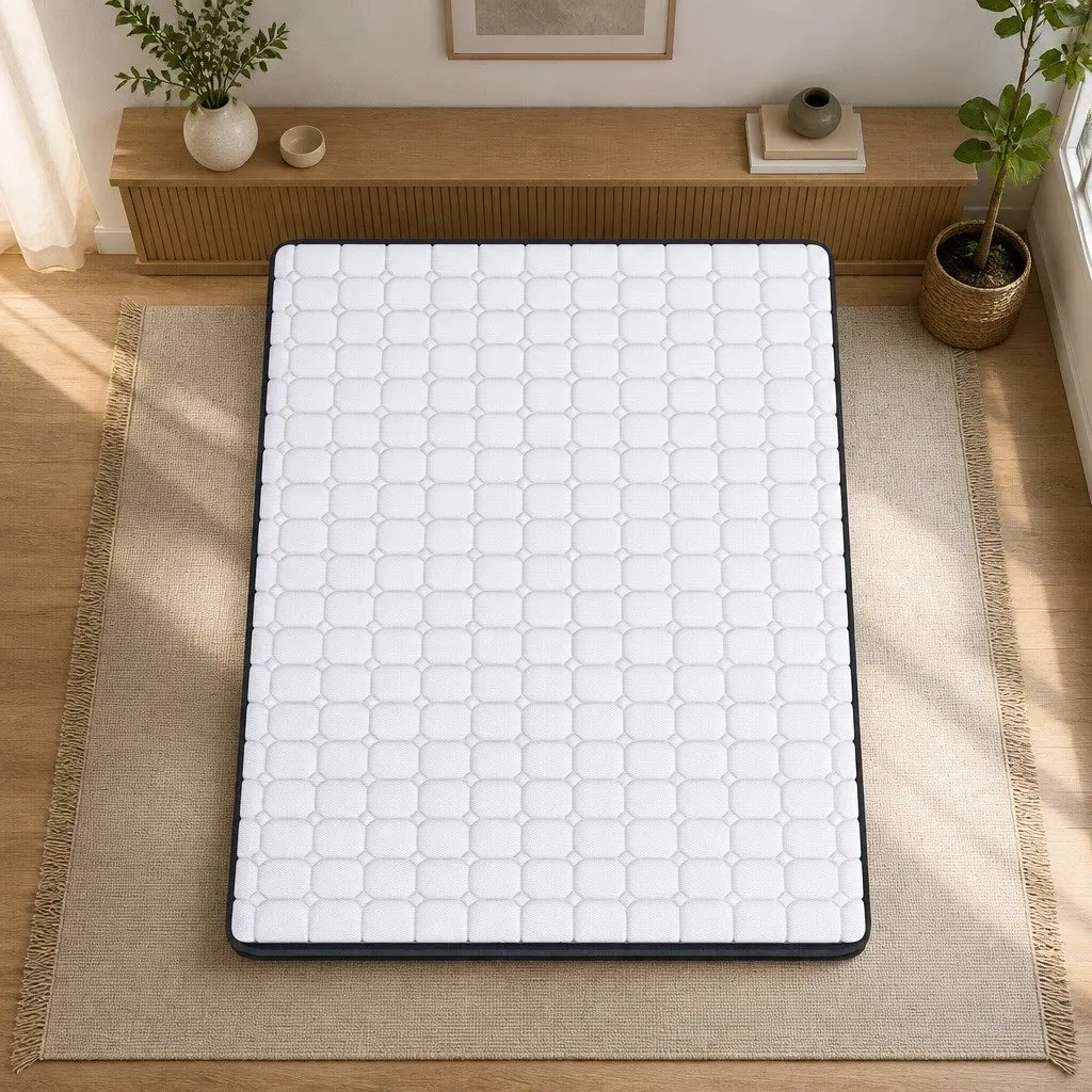 Pocket Spring Mattress Medium-Firm Support King Size Hybrid Foam Latex