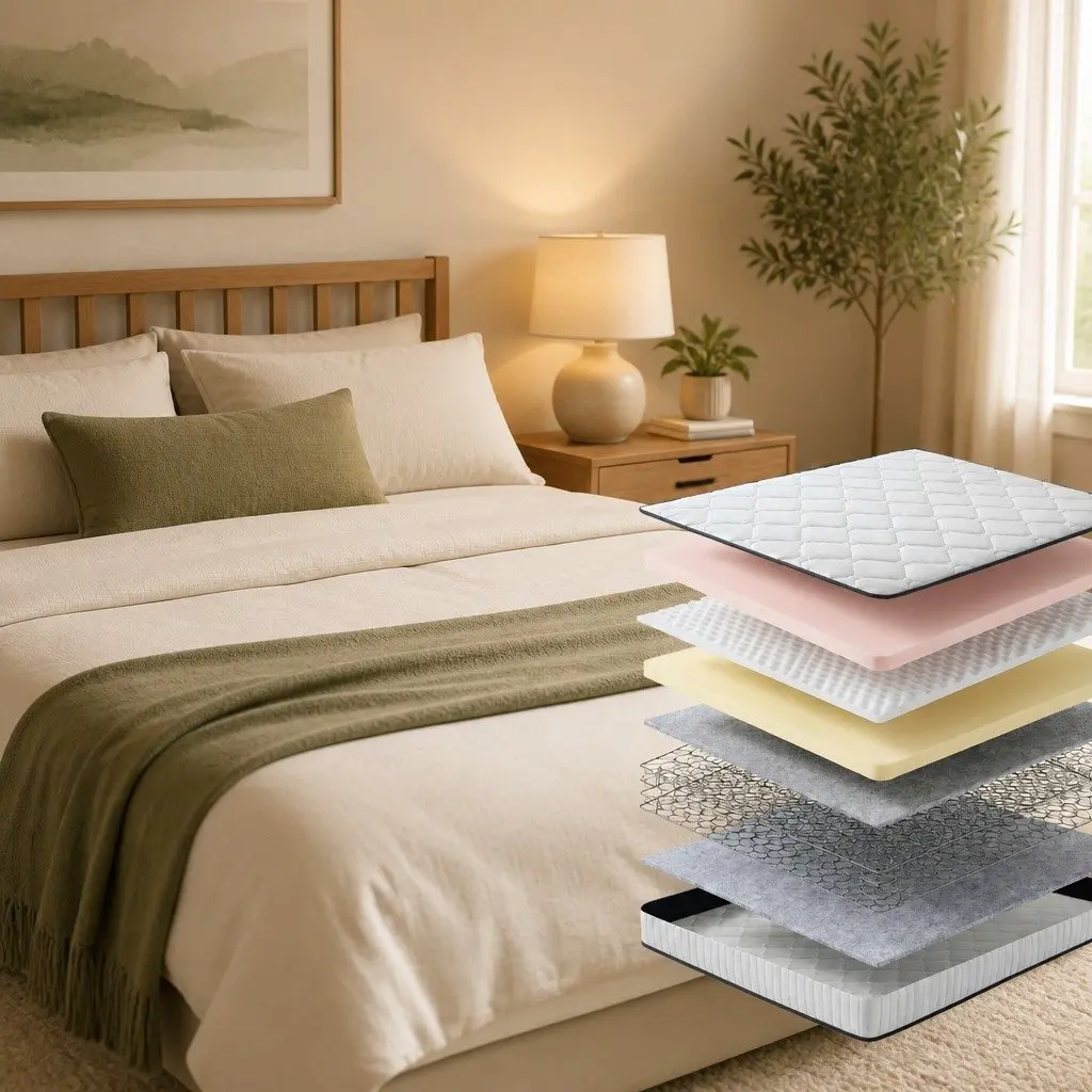 5-Zone Medium Firm Double Mattress with Bonnell Springs