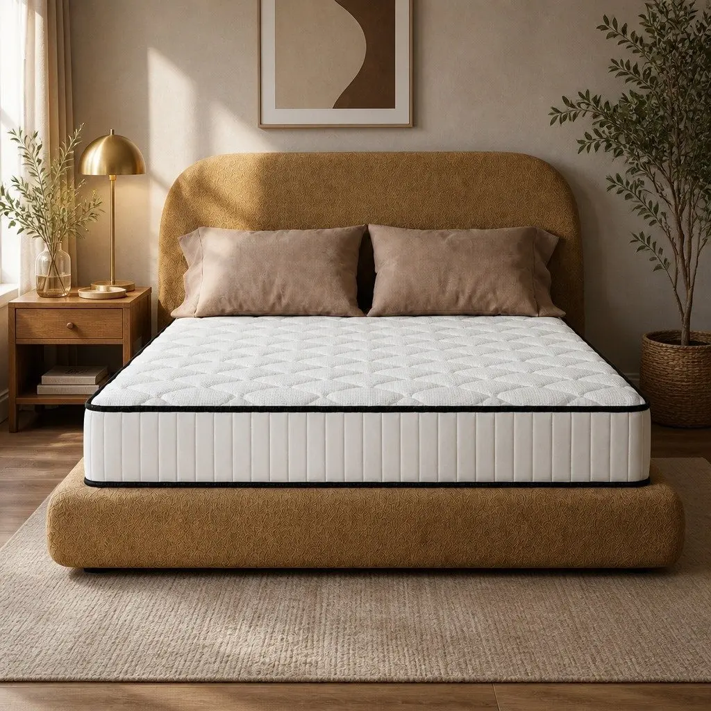 Queen Size Bonnell Spring Mattress with 5-Zone Support