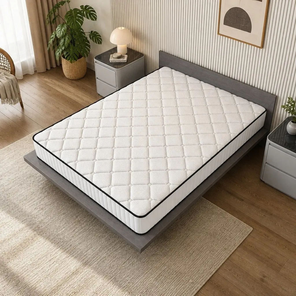 Queen Size Bonnell Spring Mattress with 5-Zone Support