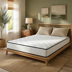 King Size 5-Zone Bonnell Spring Mattress with Foam Support