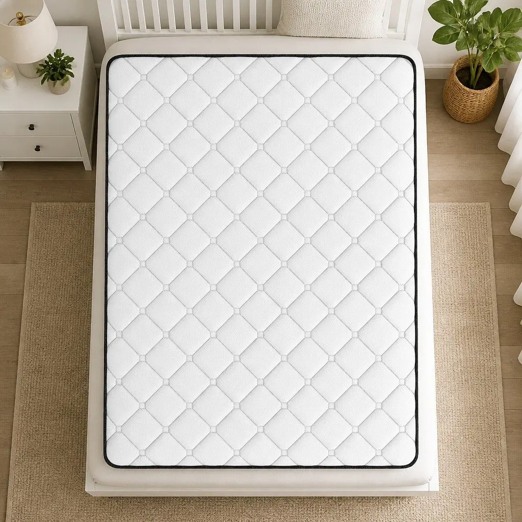 King Mattress Bonnell Spring 5-Zone Pressure Relief Foam Support 183cm x 203cm x 21cm
