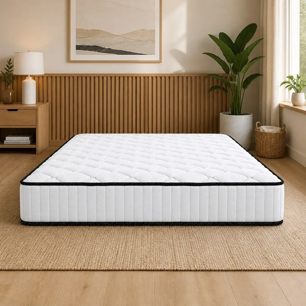 King Mattress Bonnell Spring 5-Zone Pressure Relief Foam Support 183cm x 203cm x 21cm