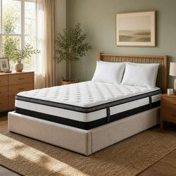 Euro Top Pocket Spring Mattress - Medium-Firm Comfort