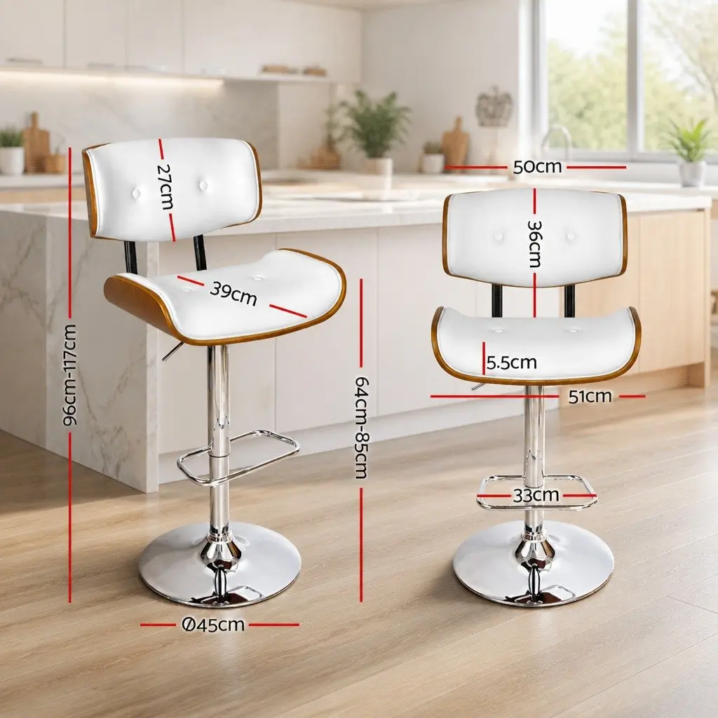 Bar Stool with Swivel and Gas Lift