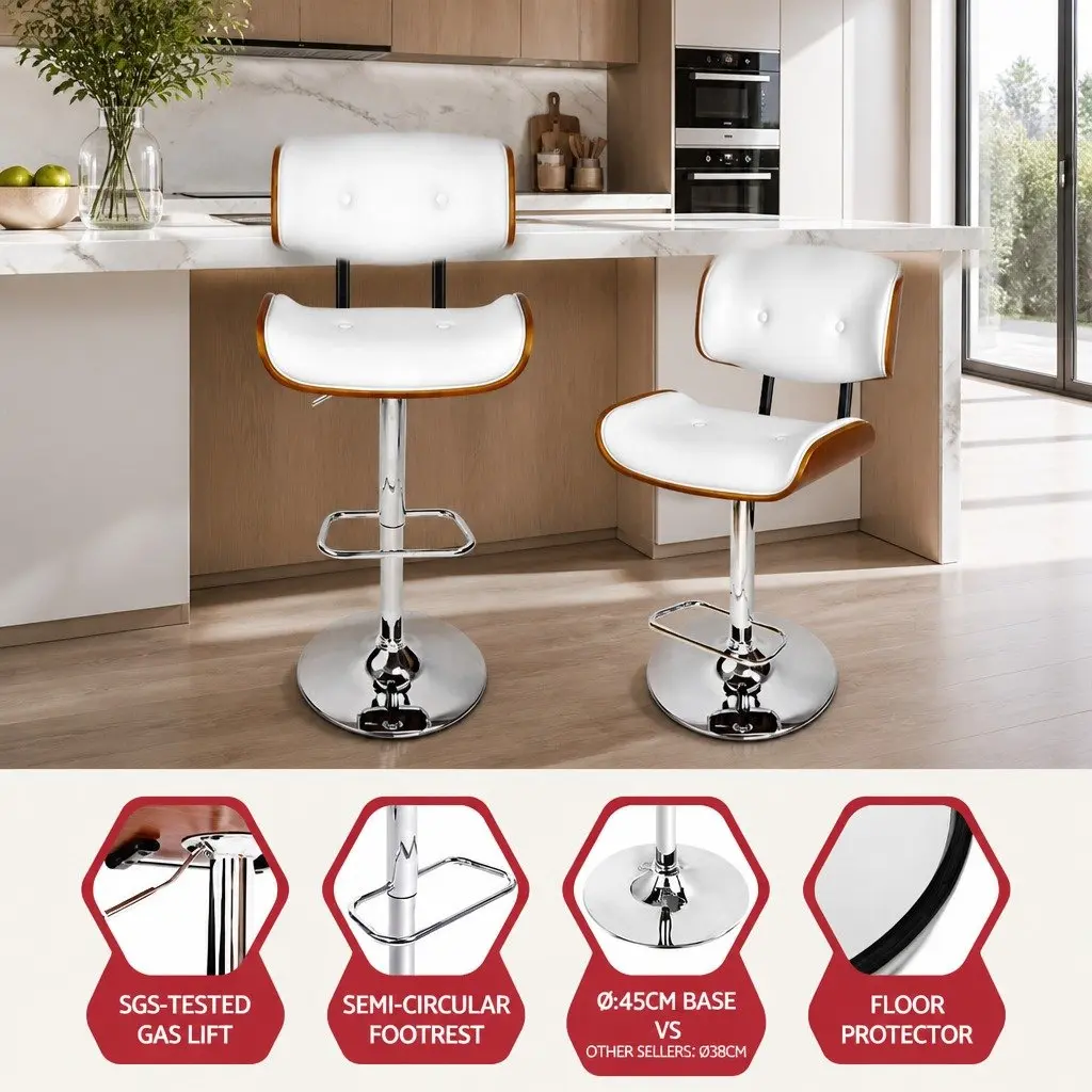 Bar Stool with Swivel and Gas Lift
