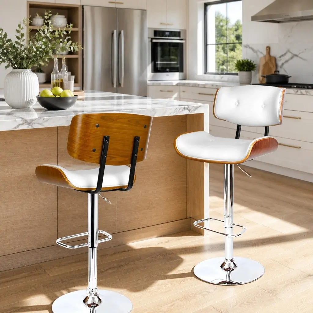 Bar Stool with Swivel and Gas Lift