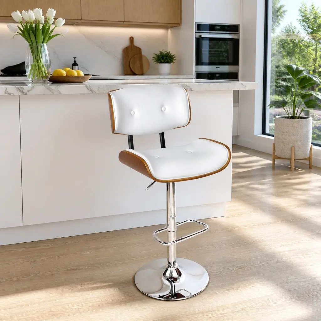 Bar Stool with Swivel and Gas Lift