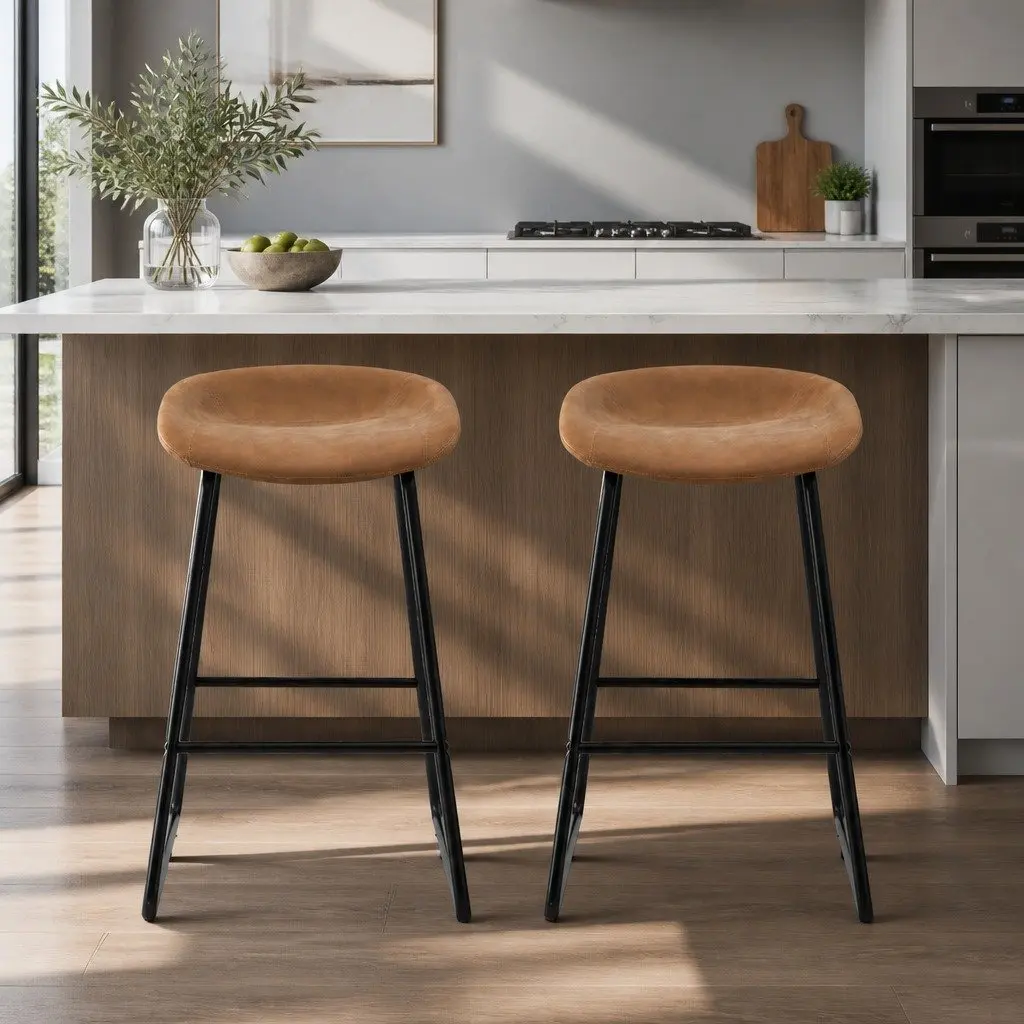 Bar Stools Set of 2 for Dining Spaces