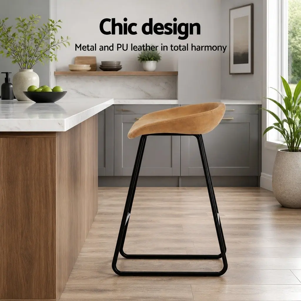 Bar Stools Set of 2 for Dining Spaces