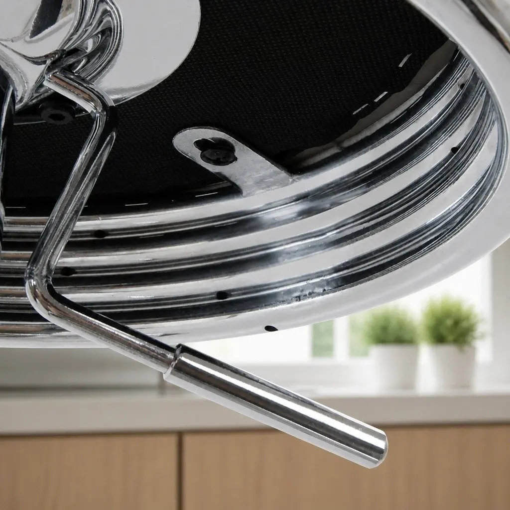 Bar Stools Backless Swivel 2 Piece Black PU Leather Chrome Base