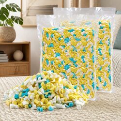 Bean Bag Filler 10lbs Shredded Memory Foam Filling High Density Soft Stuffing