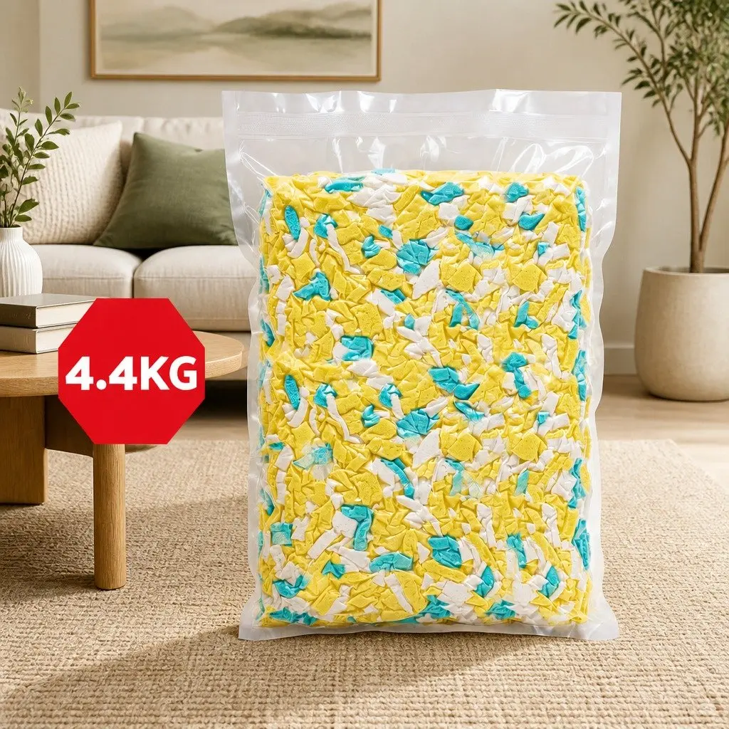 Shredded Memory Foam Filling 10lbs High Density Bean Bag Filler Soft Support