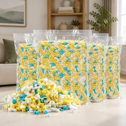 Bean Bag Filler 20lbs Shredded Memory Foam High Density Soft Filling Pillow