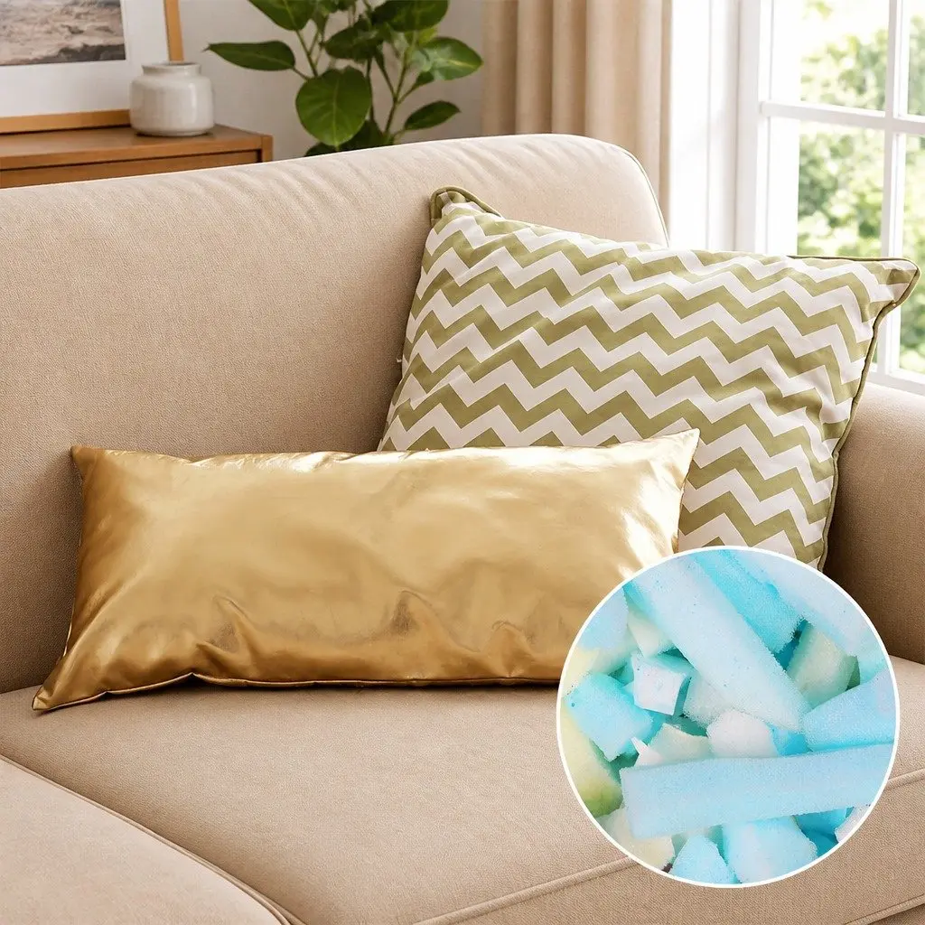 Shredded Memory Foam Filling Bean Bag Cushion Pillow Stuffing Large Grains 2.3kg